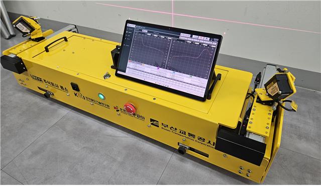 철도 바퀴 안전검사 알아서 척척, 탈선예방 이동식 자동 차륜검사 시스템 개발